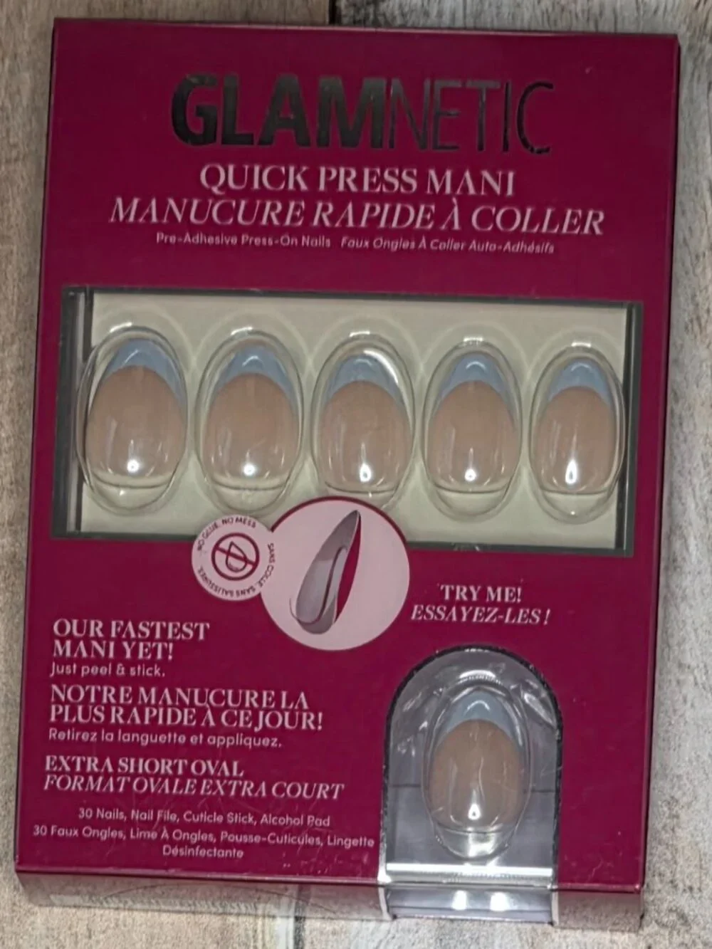 5 sets BNIB Glamnetic Press On Nails - SEE DETAILS
